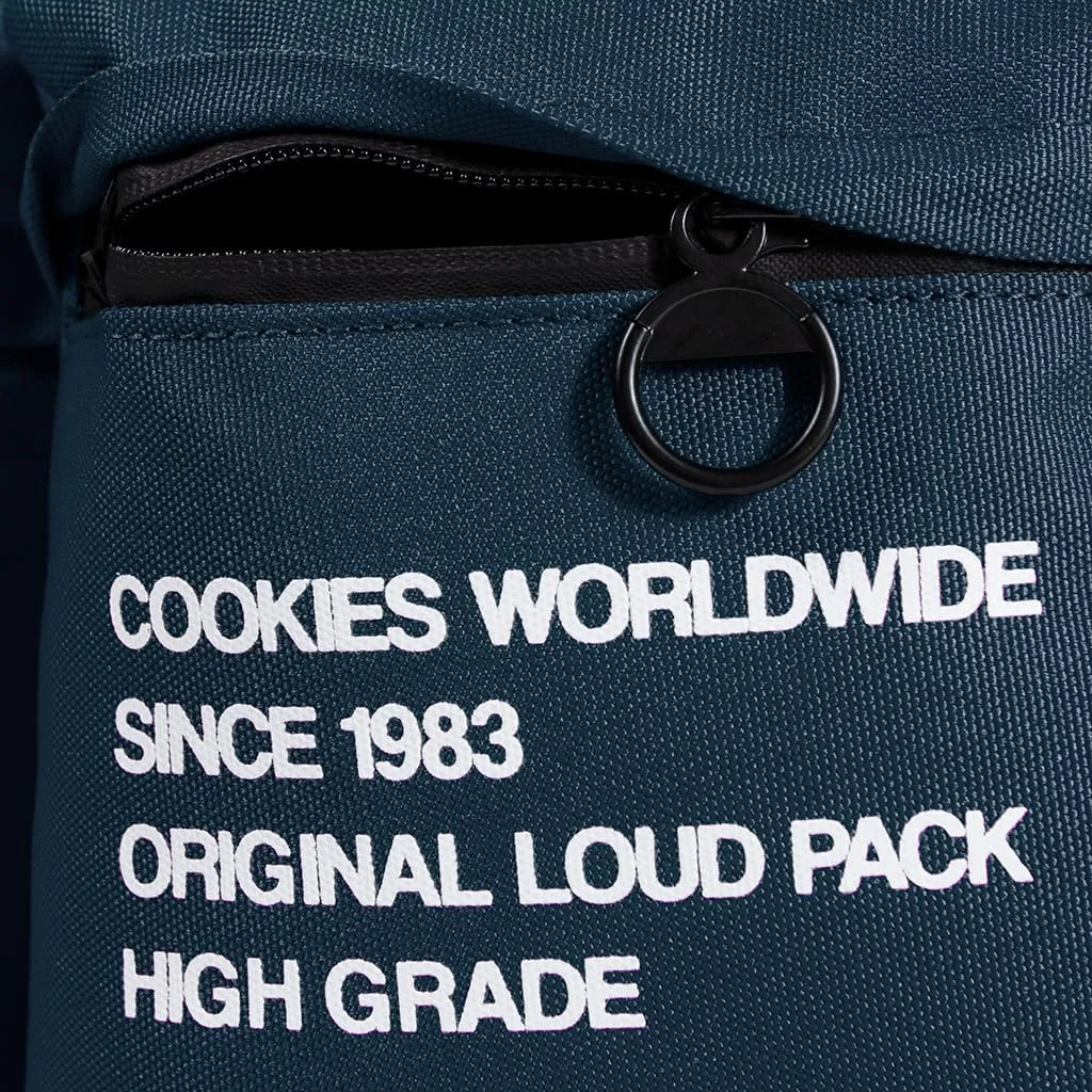 Orion Canvas Smell Proof Backpack - Navy