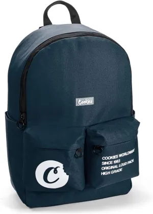 Orion Canvas Smell Proof Backpack - Navy