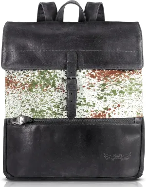 ORNA'S LEATHER ART | Mountain Quail Everyday Leather Backpack for Men & Women; Practical, Stylish and Spacious Bag; Unisex Design; Real Leather in A Chic Backpack with Contemporary Design