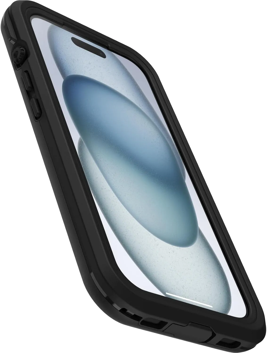 Otterbox iPhone 15 LifeProof FRE Waterproof Dustproof Snowproof Shockproof Case Compatible with MagSafe Black