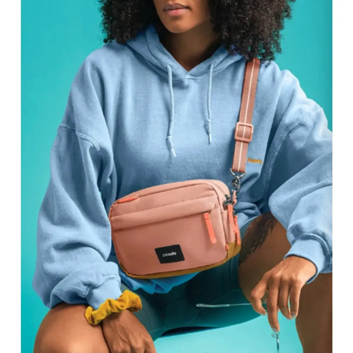 Pacsafe Go Anti-Theft Crossbody Bag - Rose