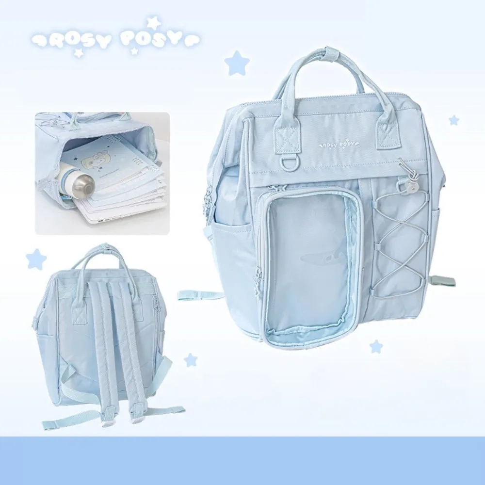 Paracosm Large Capacity Square Backpack