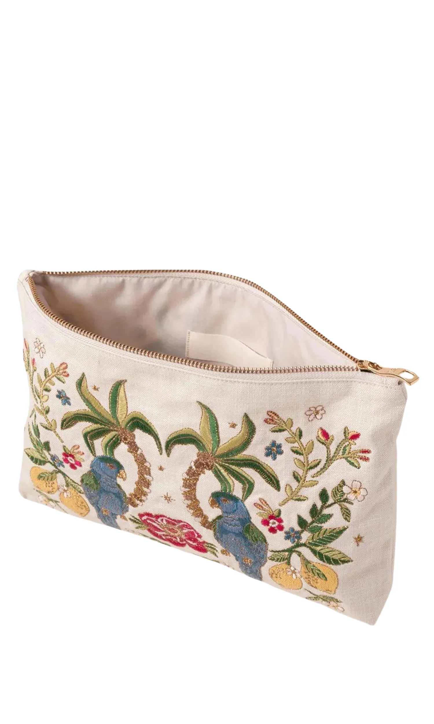 Paradise Parrot Canvas Everyday Pouch
