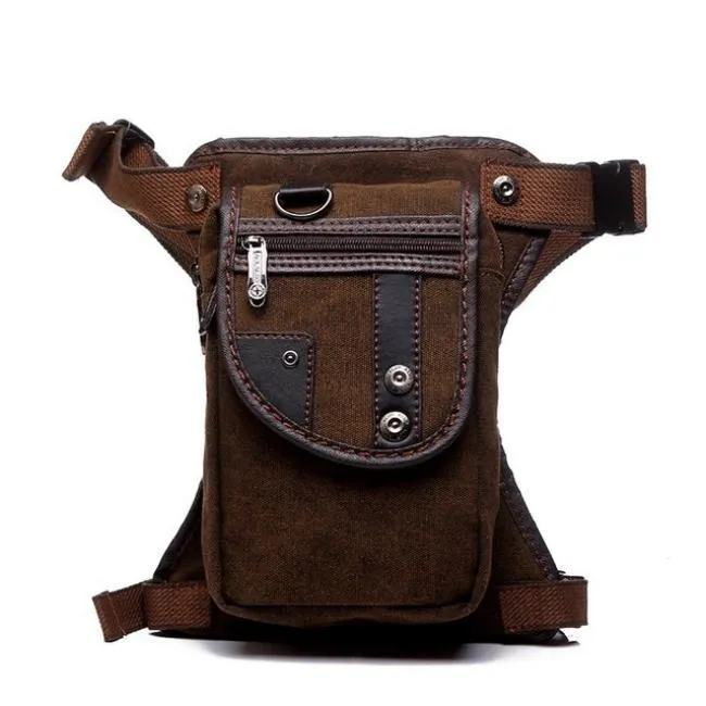 Parker| Compact Nylon Multi-Function Leg and Crossbody Bag