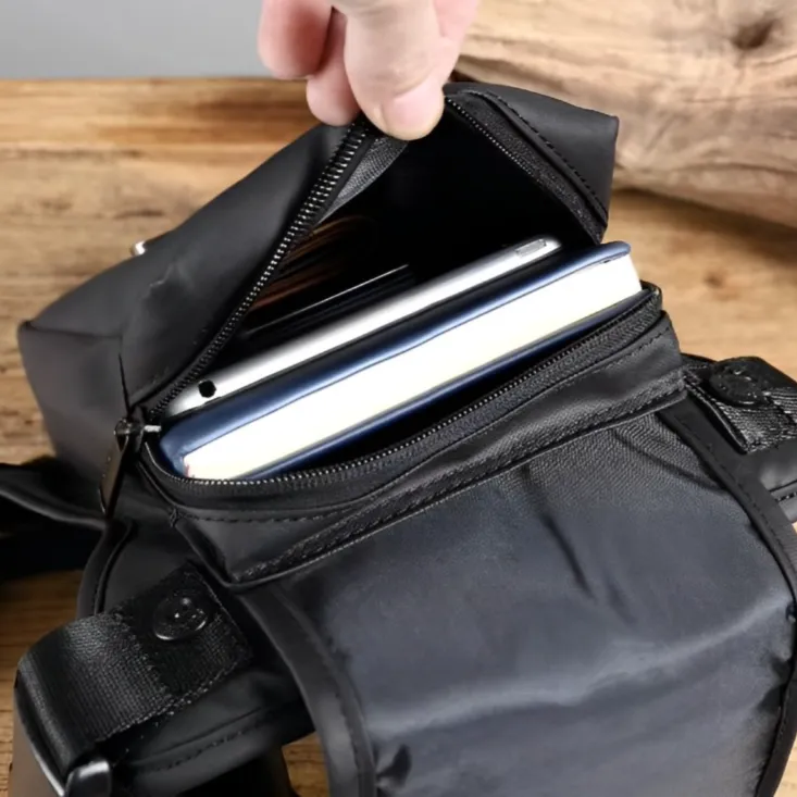 Parker| Compact Nylon Multi-Function Leg and Crossbody Bag