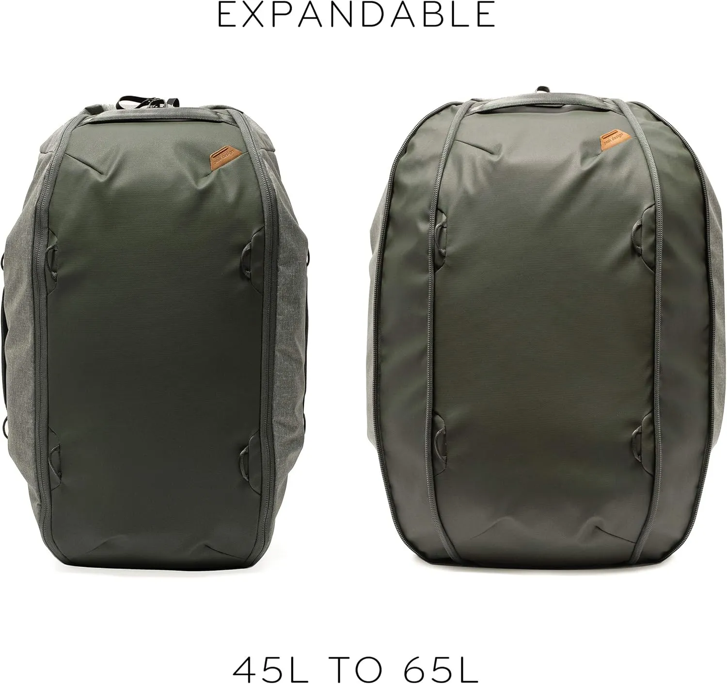 Peak Design Travel Duffelpack 45-65L (Sage)