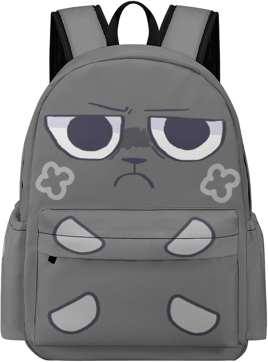 Pebble Backpack 16.5 Inch Single Compartment Double Shoulder Cartoon Cute Travel Backpack Lightweight