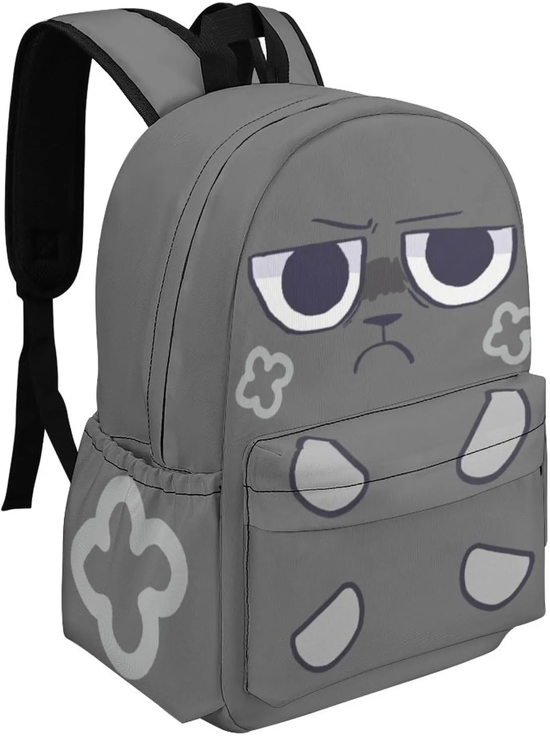 Pebble Backpack 16.5 Inch Single Compartment Double Shoulder Cartoon Cute Travel Backpack Lightweight