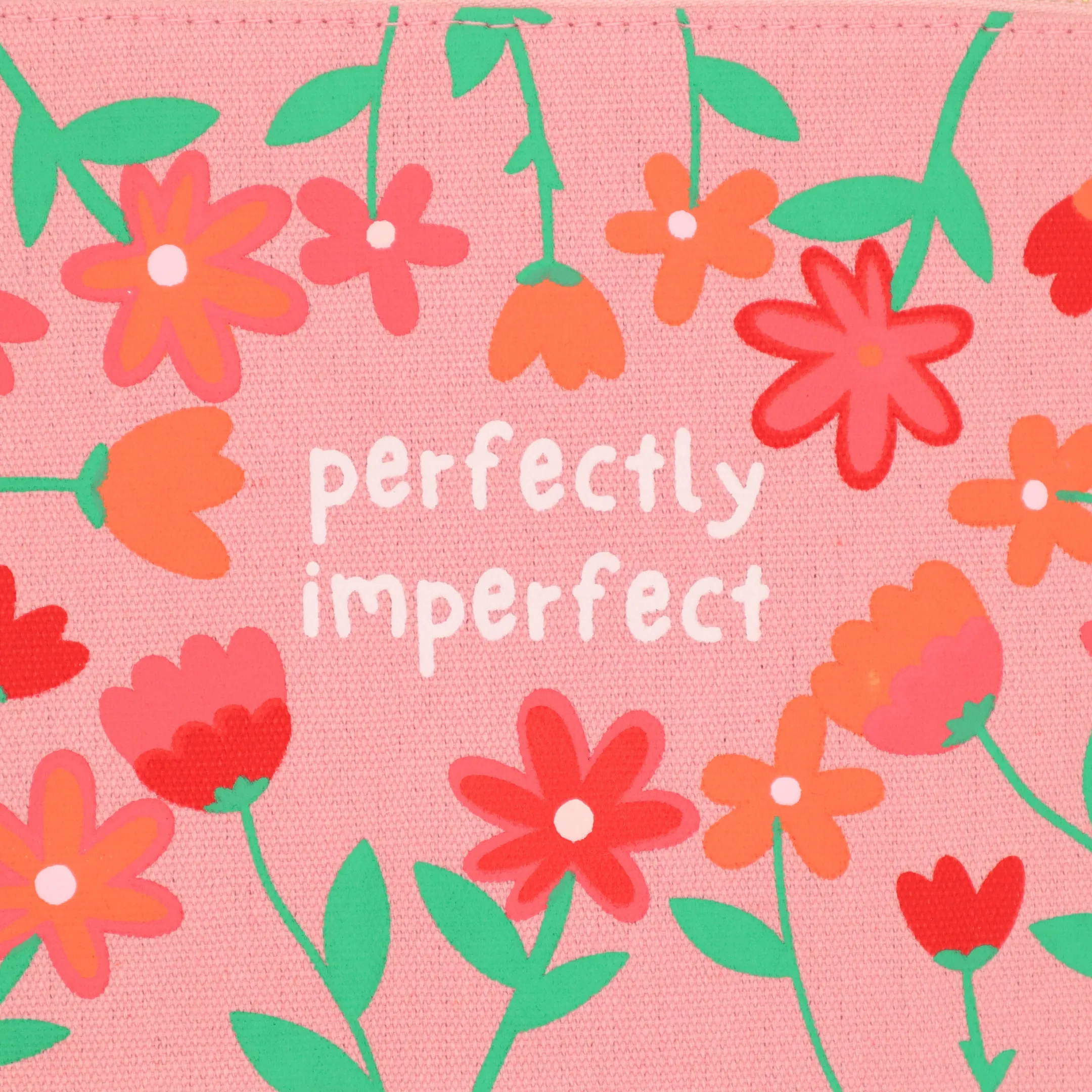Perfectly Imperfect - Canvas Pouch