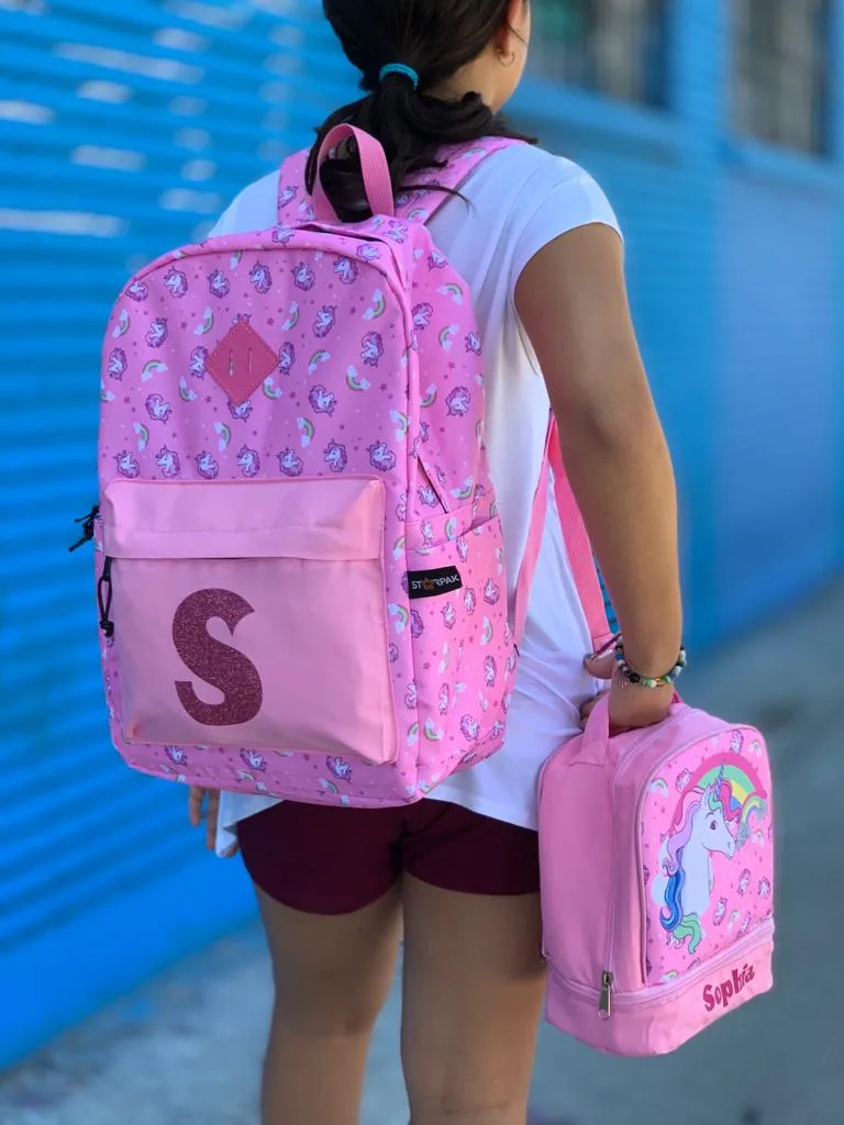 Personalized School Backpack - Unicorn