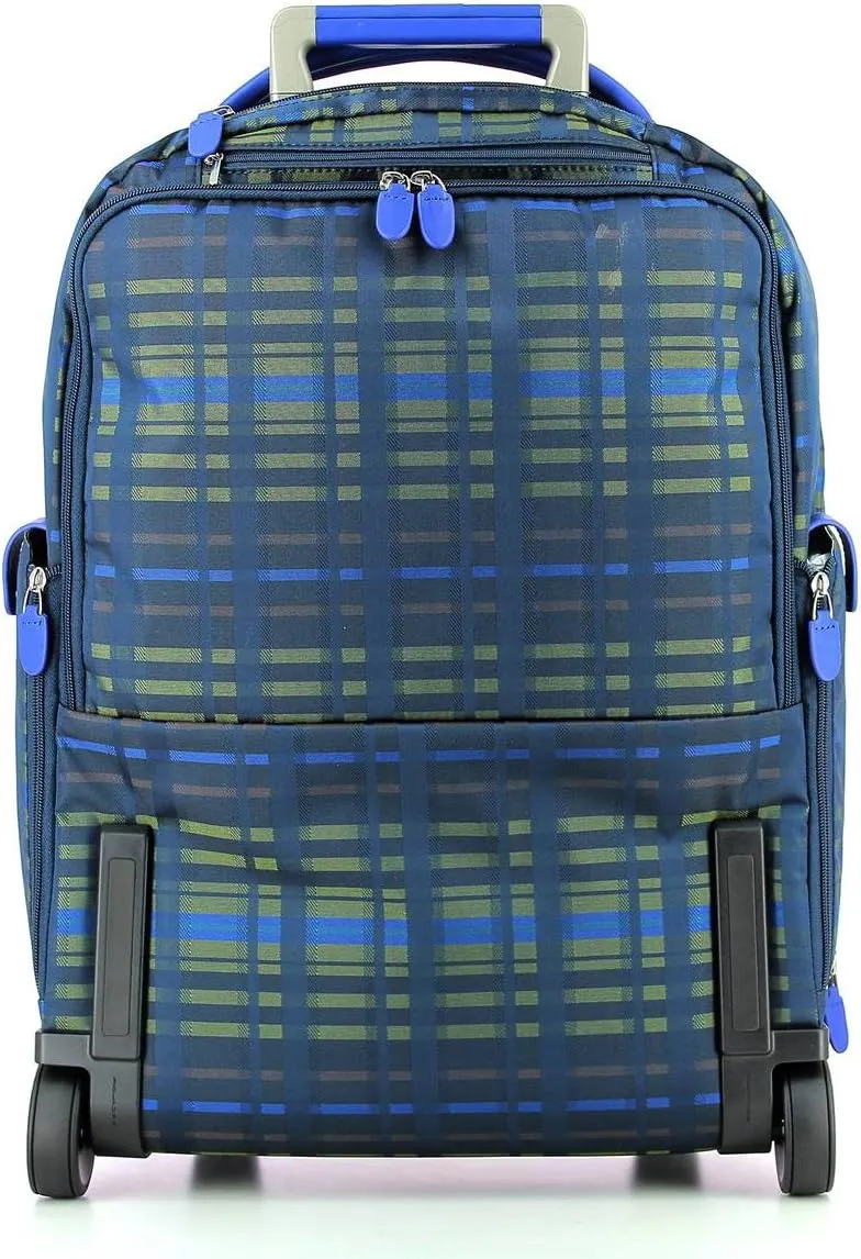 Piquadro Unisex-Adult's Roller Case, Blue, 53cm