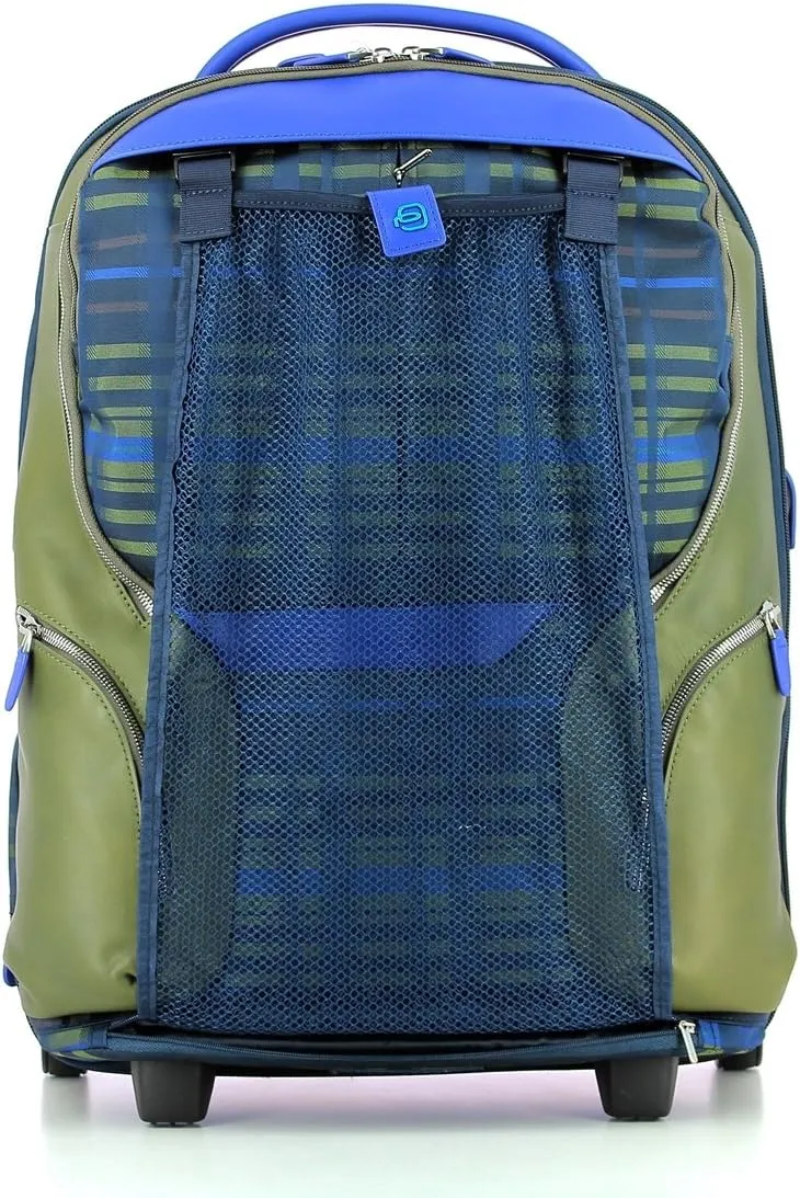 Piquadro Unisex-Adult's Roller Case, Blue, 53cm
