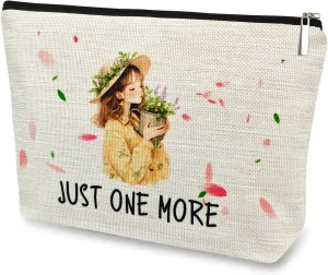 Plant Lover Gifts for Women Girls Makeup Bag, Gardening Gifts for Gardeners Women, Gifts for Plant Lovers Accessories, Plant Decorations for Mom Birthday Christmas, Plant Stuff Cosmetic Pouch