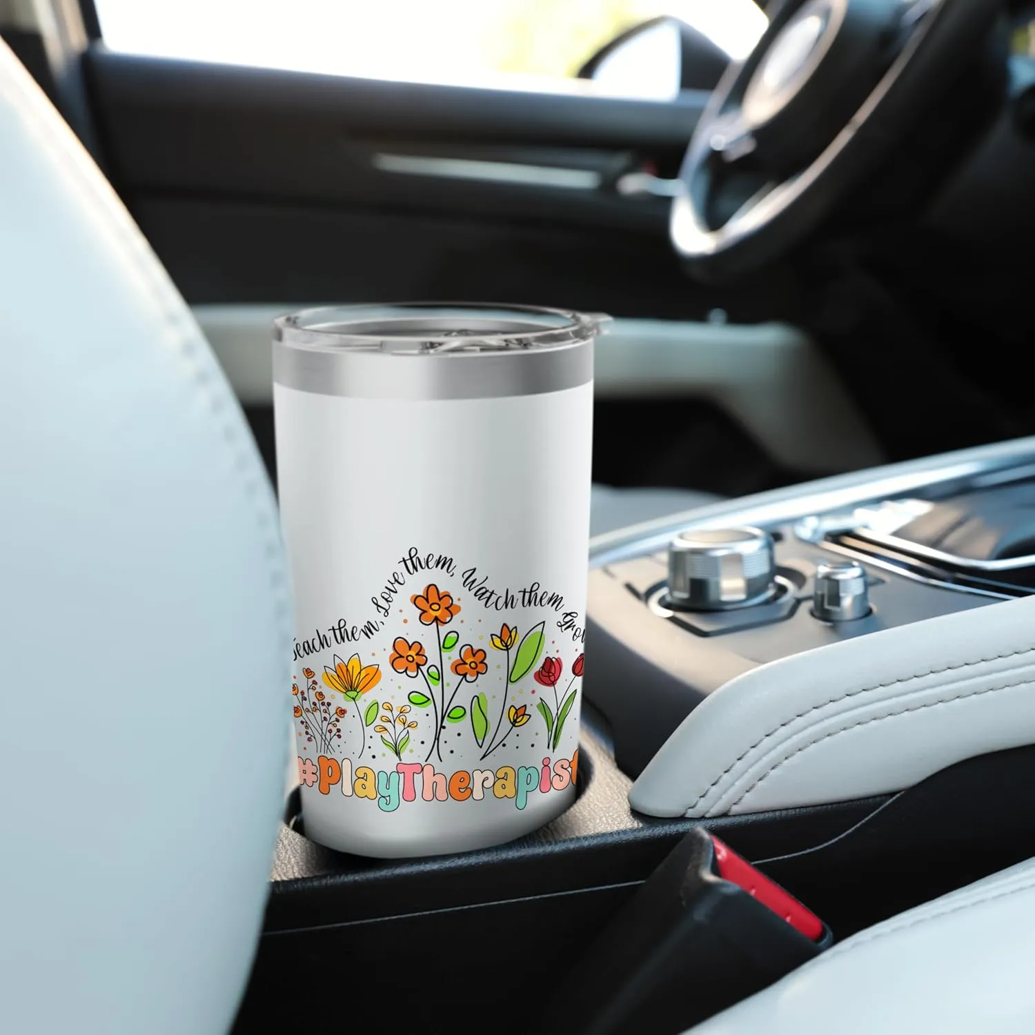 Play Therapist Appreciation Week Back to School Stainless Steel Insulated Tumbler
