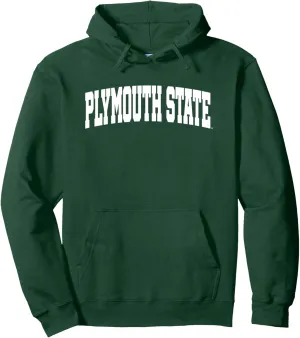 Plymouth State University Panthers School Name Arch Pullover Hoodie