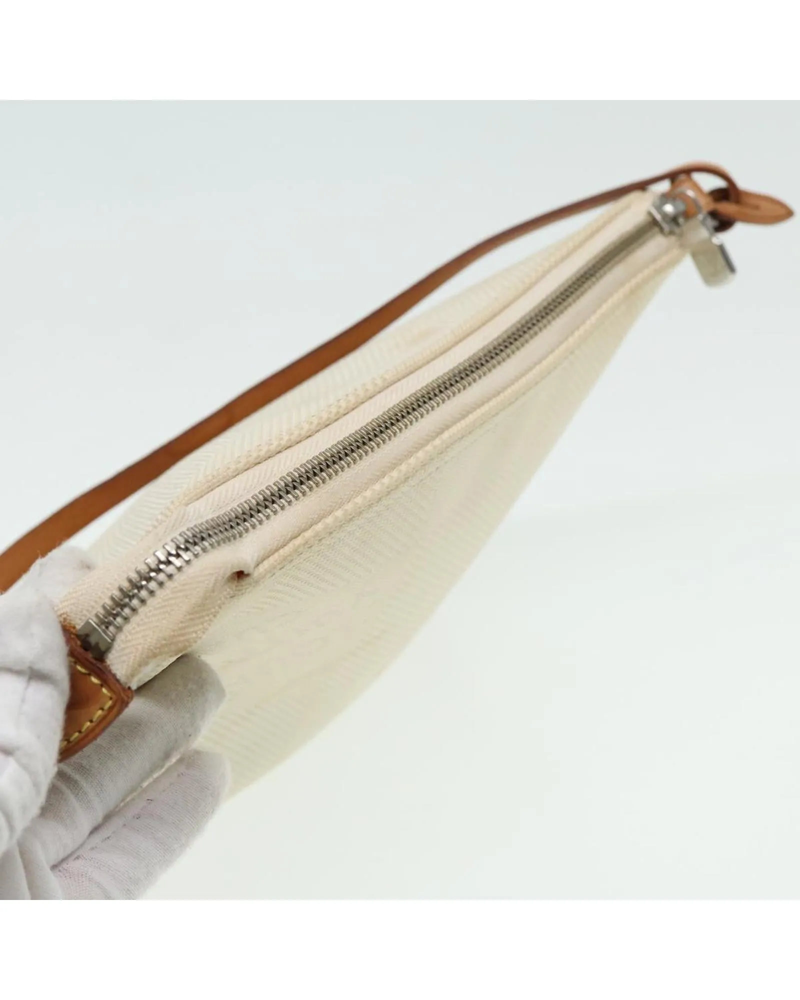 Pochette Cream Accessory Bag