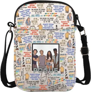 Pogue Life Crossbody Bag OBX Pogue Outer Banks Gift North Carolina Friends John B JJ Pope Kiara Gift
