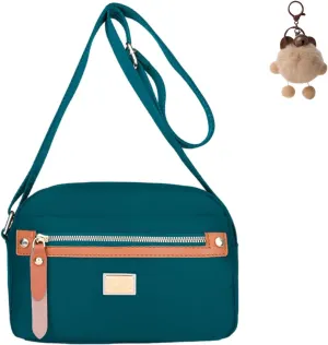 Popularate Nylon Crossbody Bag, Women's Nylon Crossbody Bag Popularate, Waterproof Lightweight Multi-layer Messenger