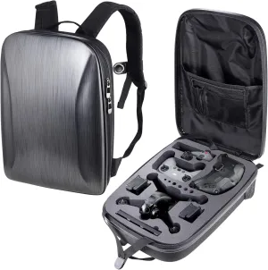 Portable Hard Case for DJI FPV Combo, Waterproof Shockproof Backpack Bag for DJI FPV Explorer Combo, Goggles V2/ Goggles Integra, Remote Controller 2, Motion Controller, Battery & Accessories