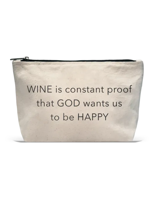 POUCH- WINE IS CONSTANT PROOF