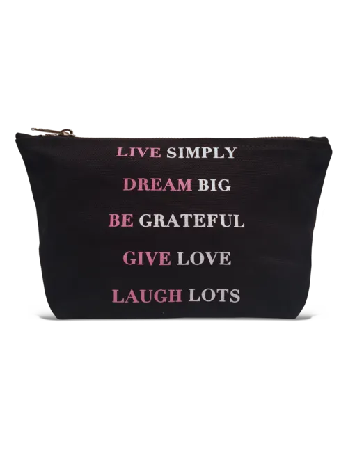 POUCHES-LIVE SIMPLY DREAM BIG