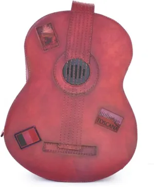 Pratesi Chitarra Backpack - B434 Bruce (Cherry)
