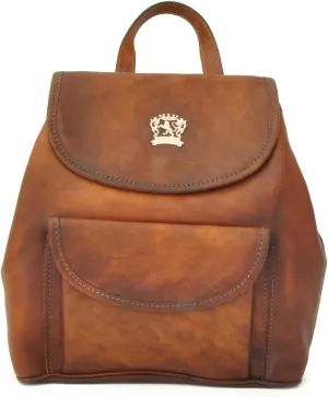 Pratesi Leather, Leather Bag Gaville Backpack in cow leather - Bruce Brown