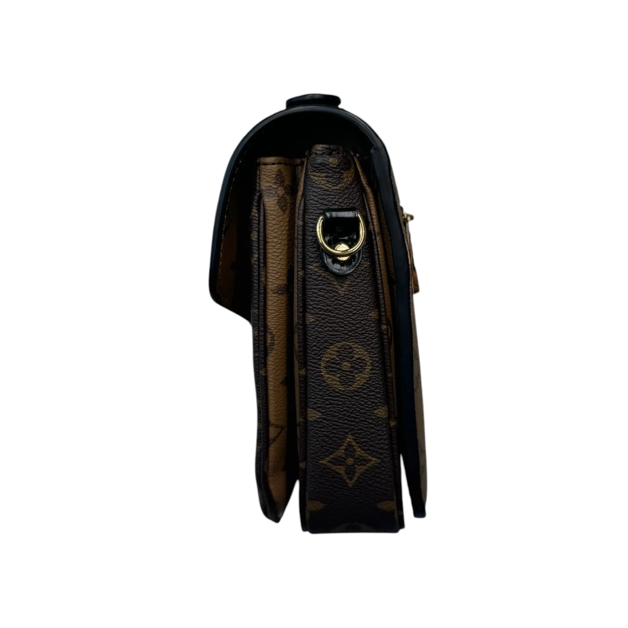 PRE-OWNED LV Reverse Monogram Pochette Metis Canvas Crossbody Bag