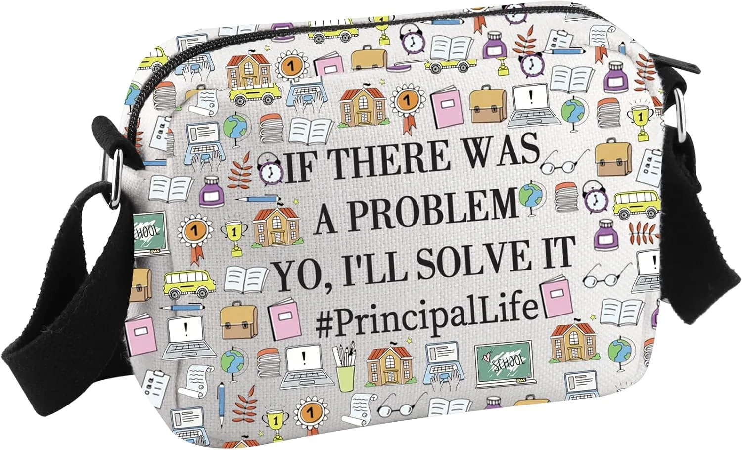 Principal Crossbody Bag Principal Thank You Gift Principal End of Years Gift Vice Principal Teacher Gift