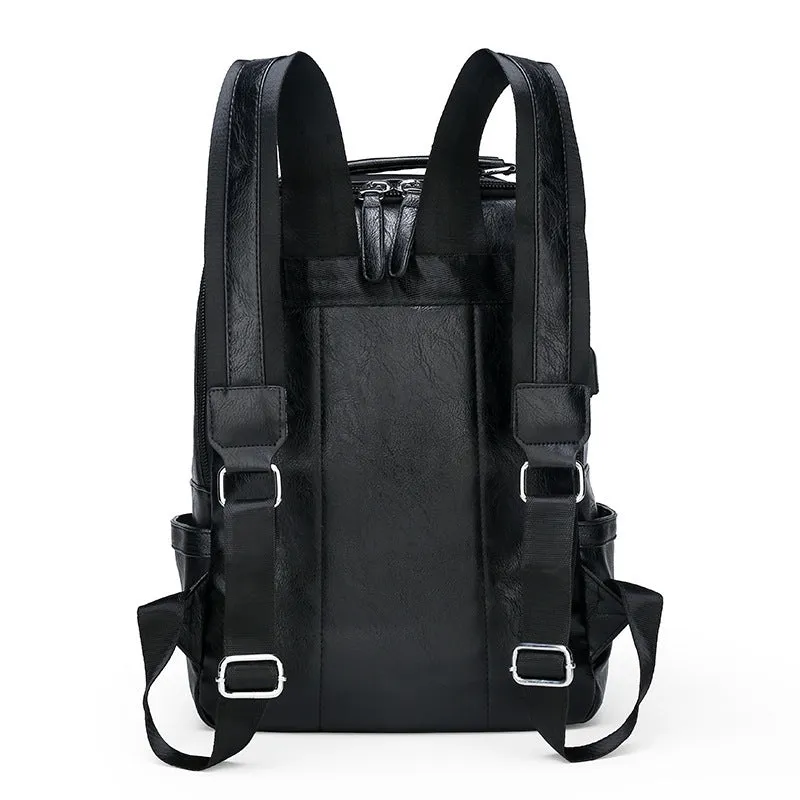 PU Leather Backpack