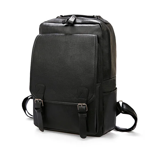 PU Leather Backpack