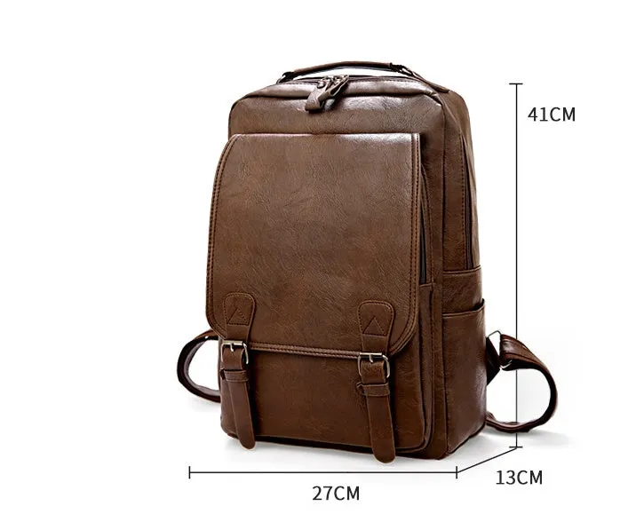 PU Leather Backpack