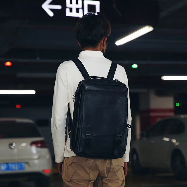 PU Leather Backpack