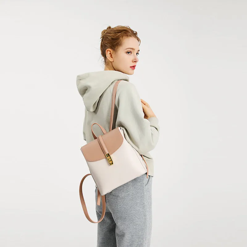 PU Leather Mini Backpack