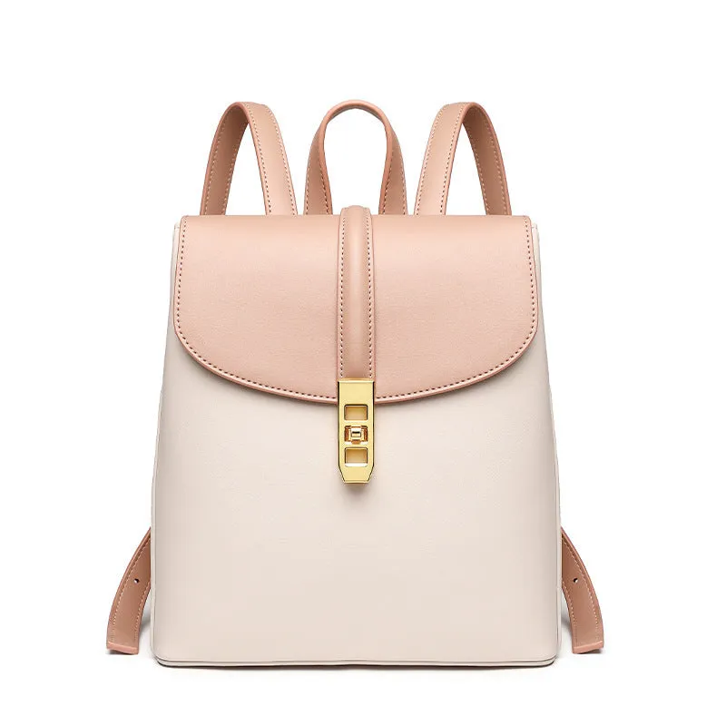 PU Leather Mini Backpack