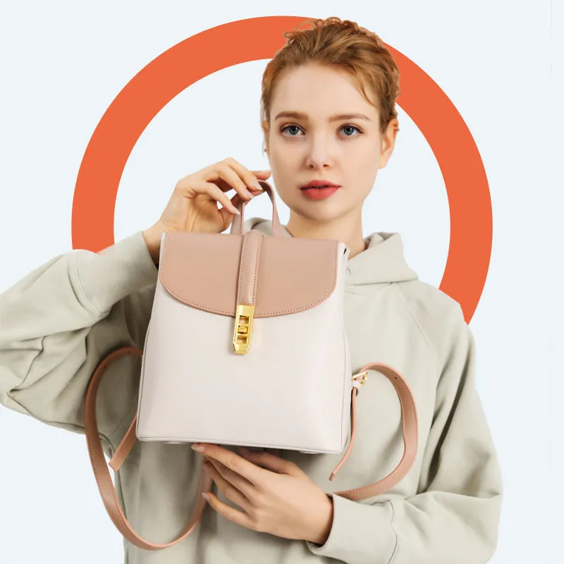 PU Leather Mini Backpack