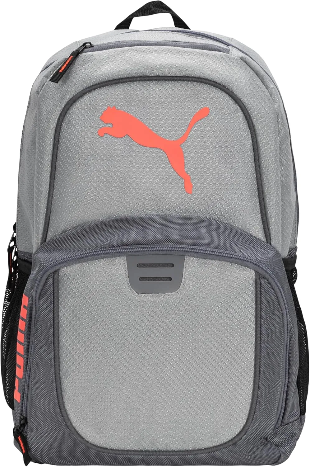 PUMA Contender Backpack, Grey/Coral, One Size