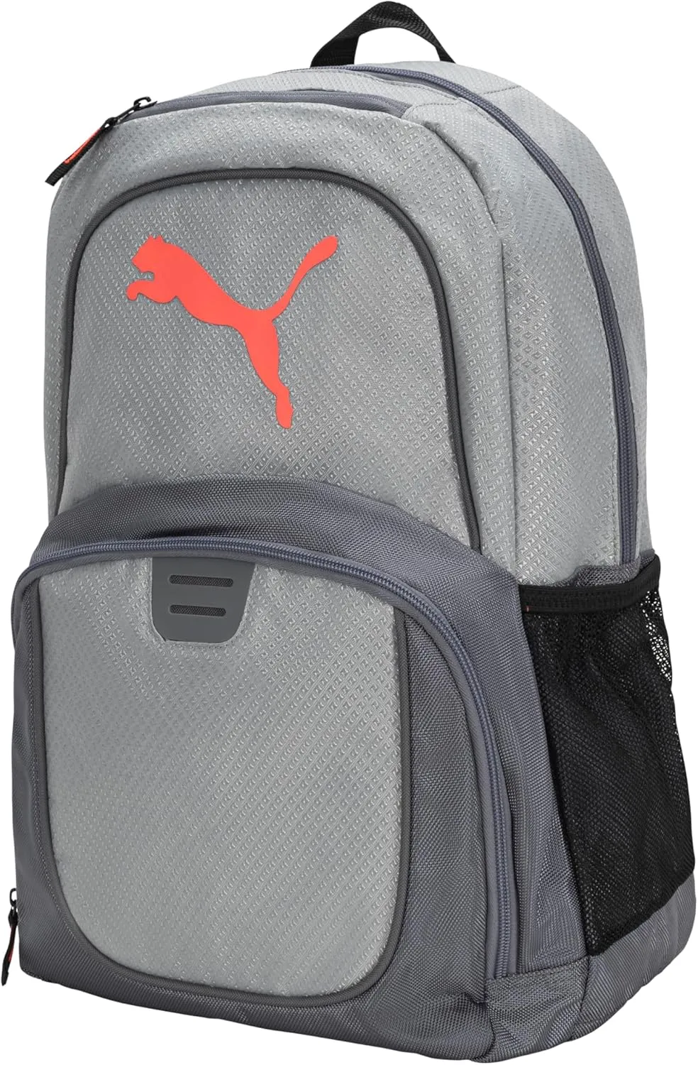 PUMA Contender Backpack, Grey/Coral, One Size