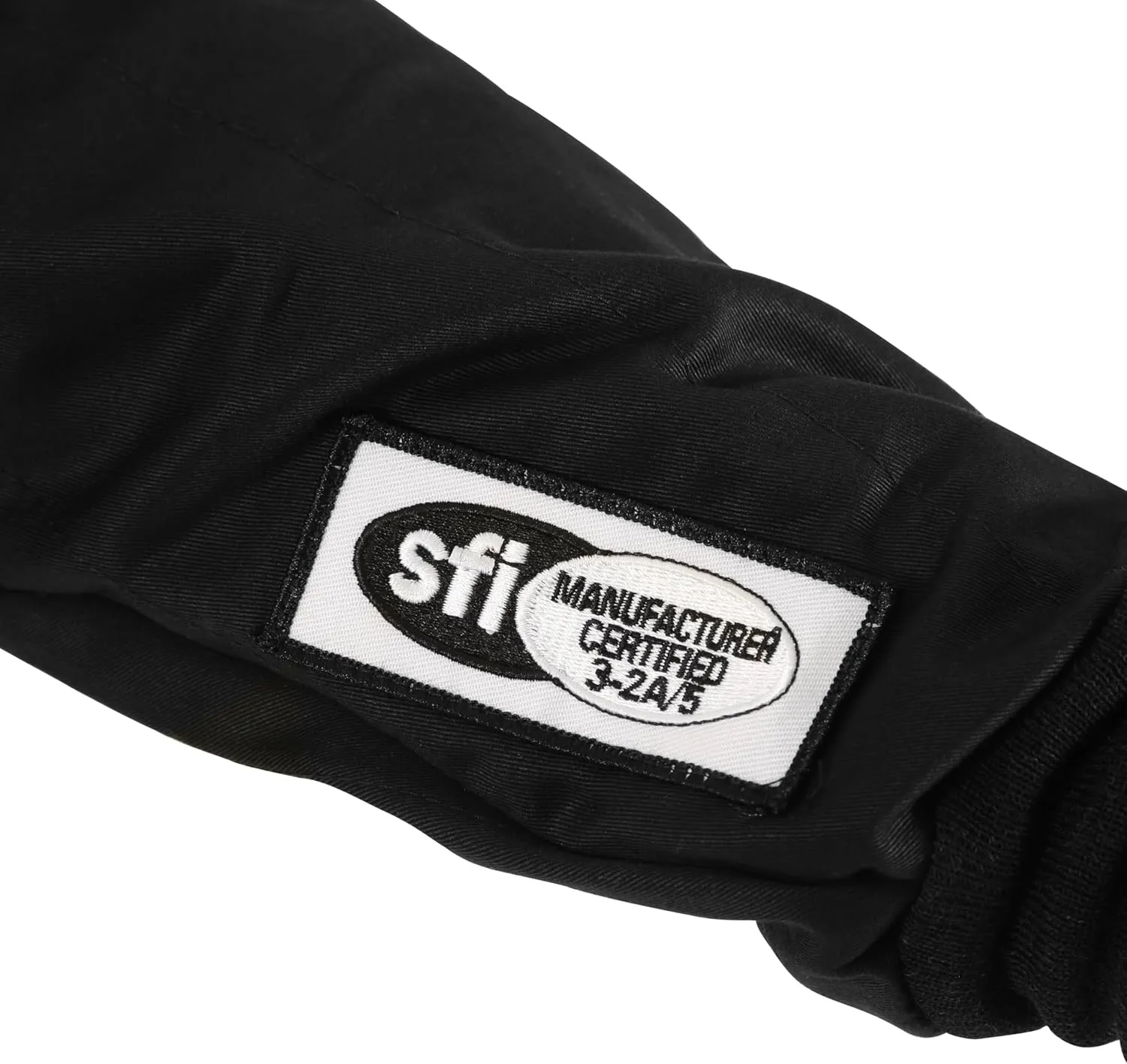 RaceQuip 121006RQP 120 Series Driving Jacket SFI 3.2A/5 Black/White Stripe XL