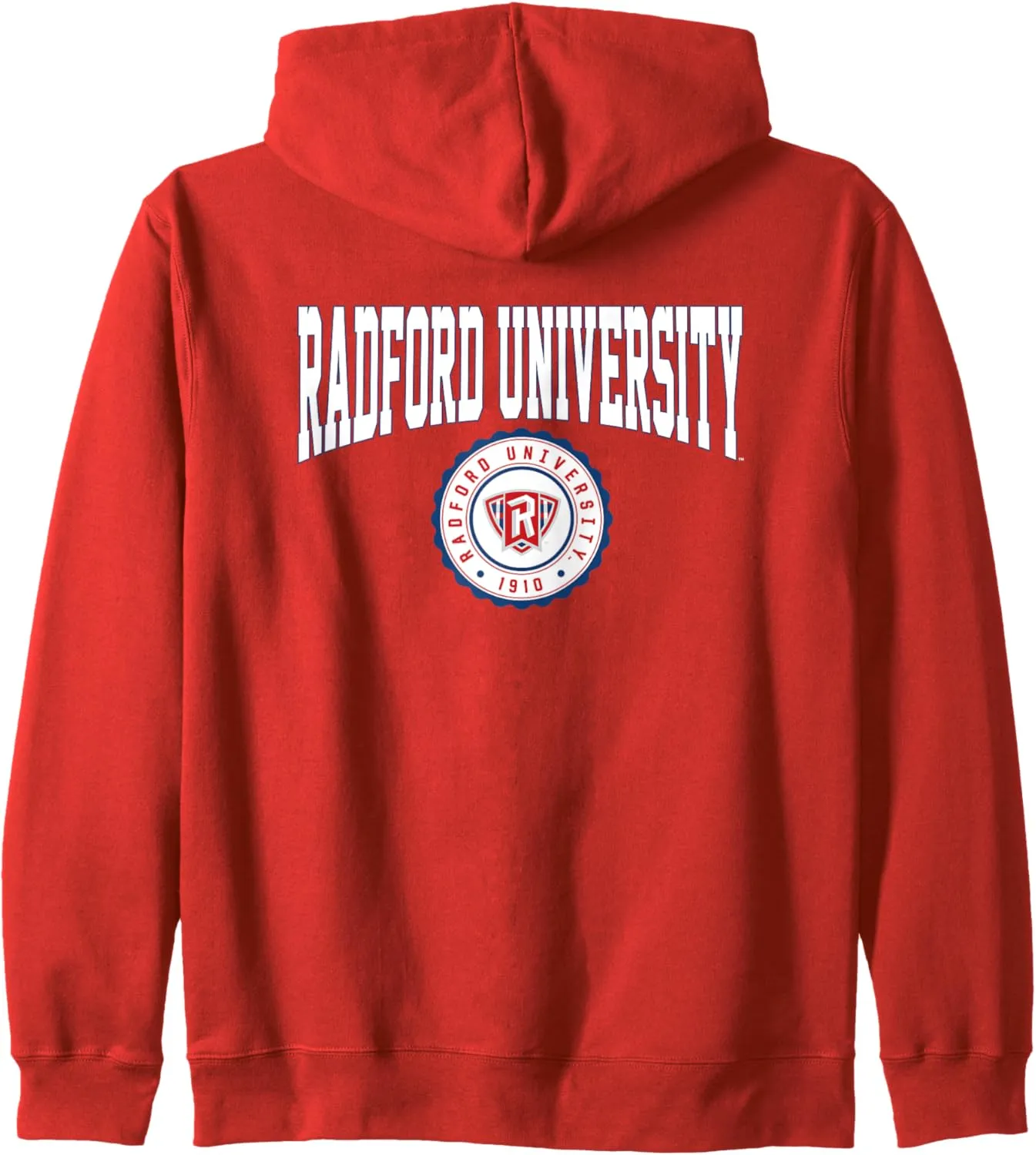 Radford University Highlanders Collegiate Seal Zip Hoodie