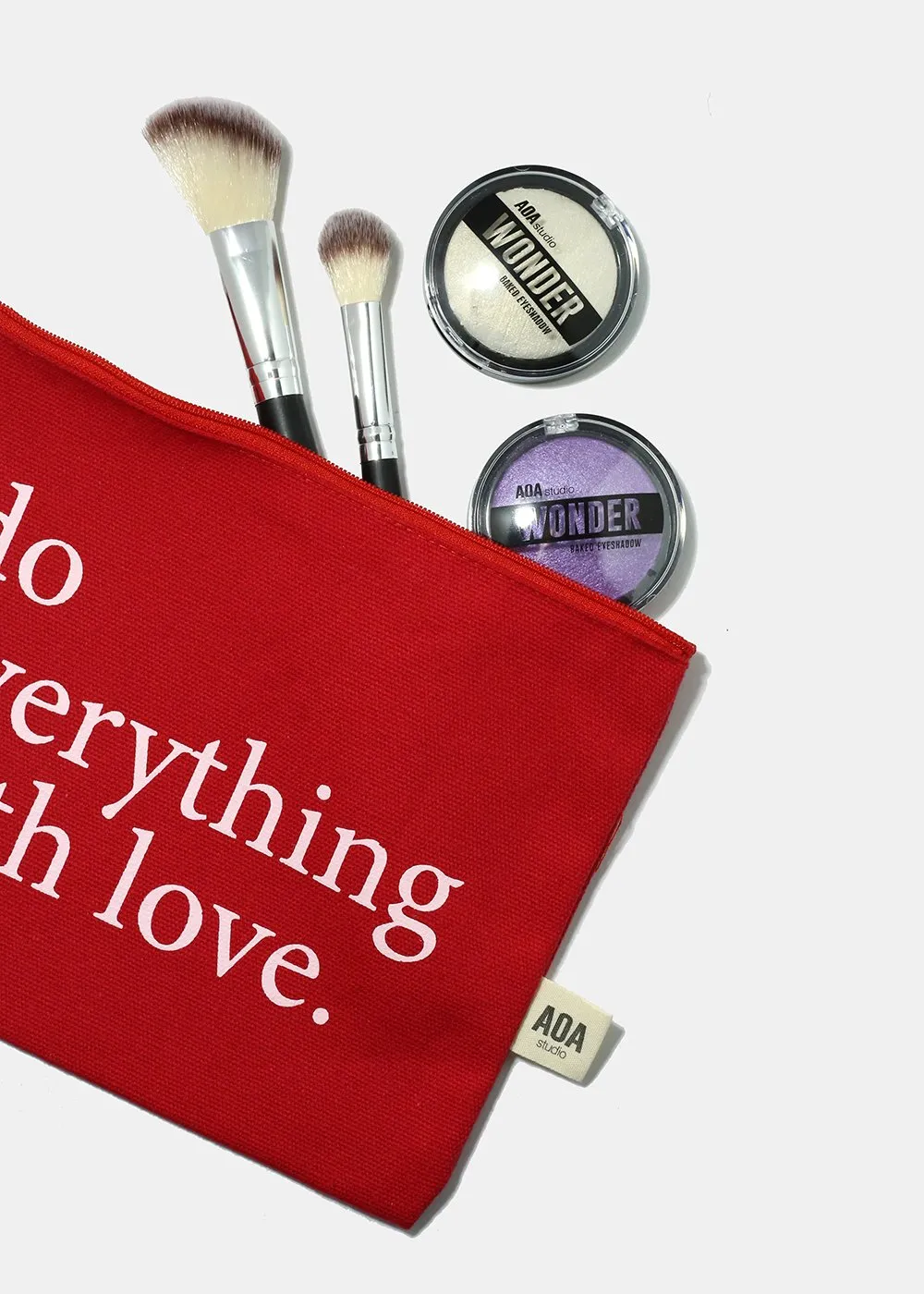 Re-Use Canvas Pouch - Everything Love