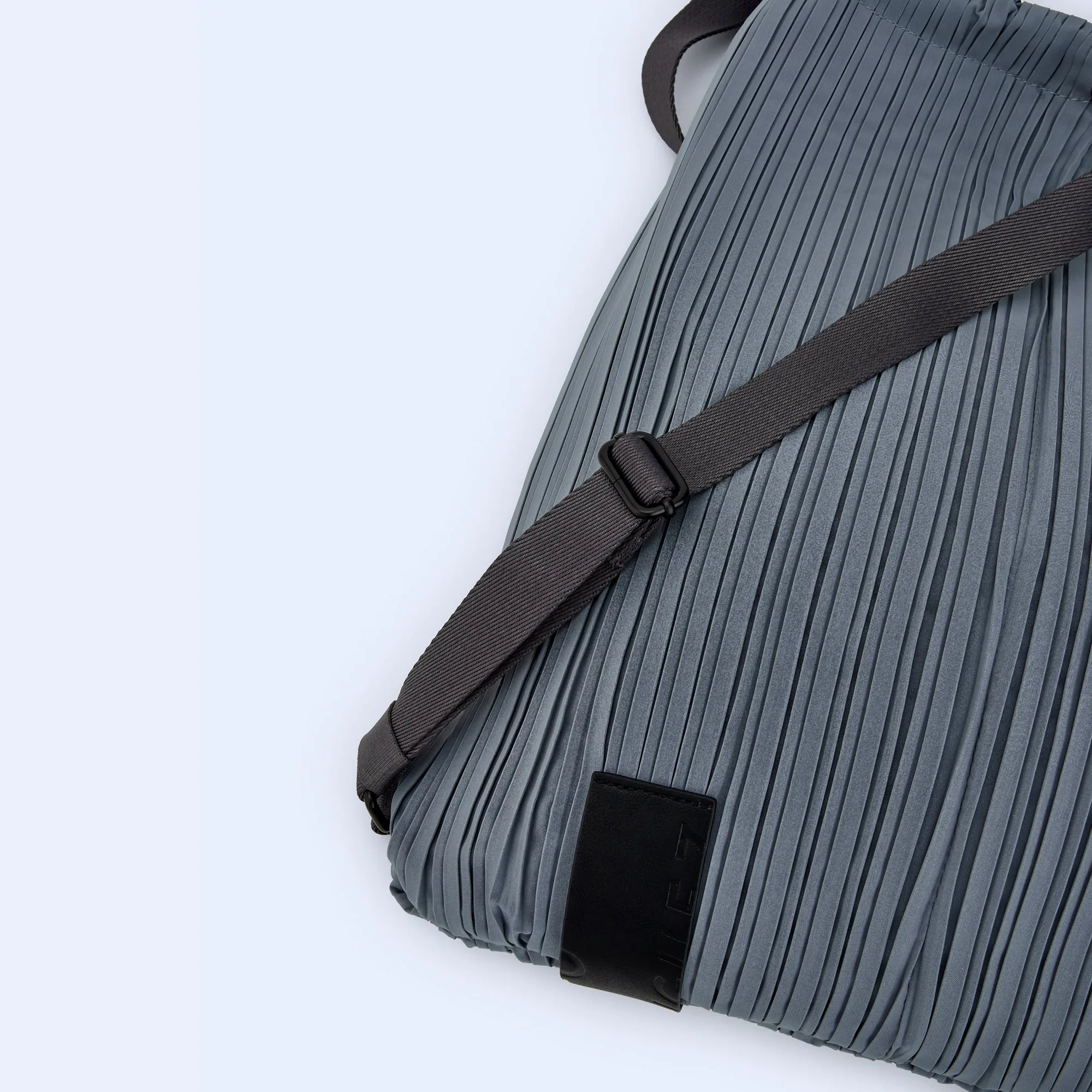 Recycled Crinkle Backpack - Light Grey