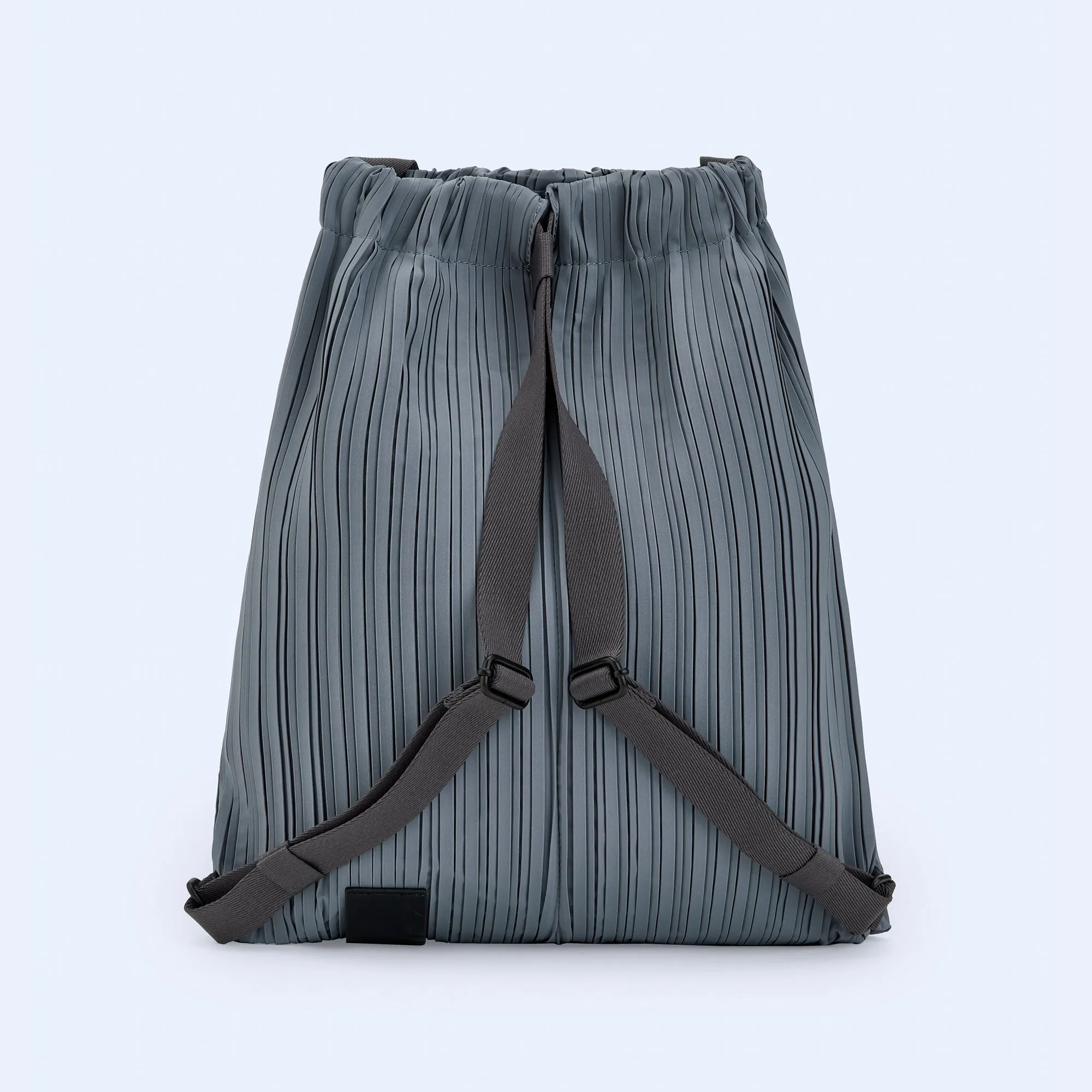 Recycled Crinkle Backpack - Light Grey