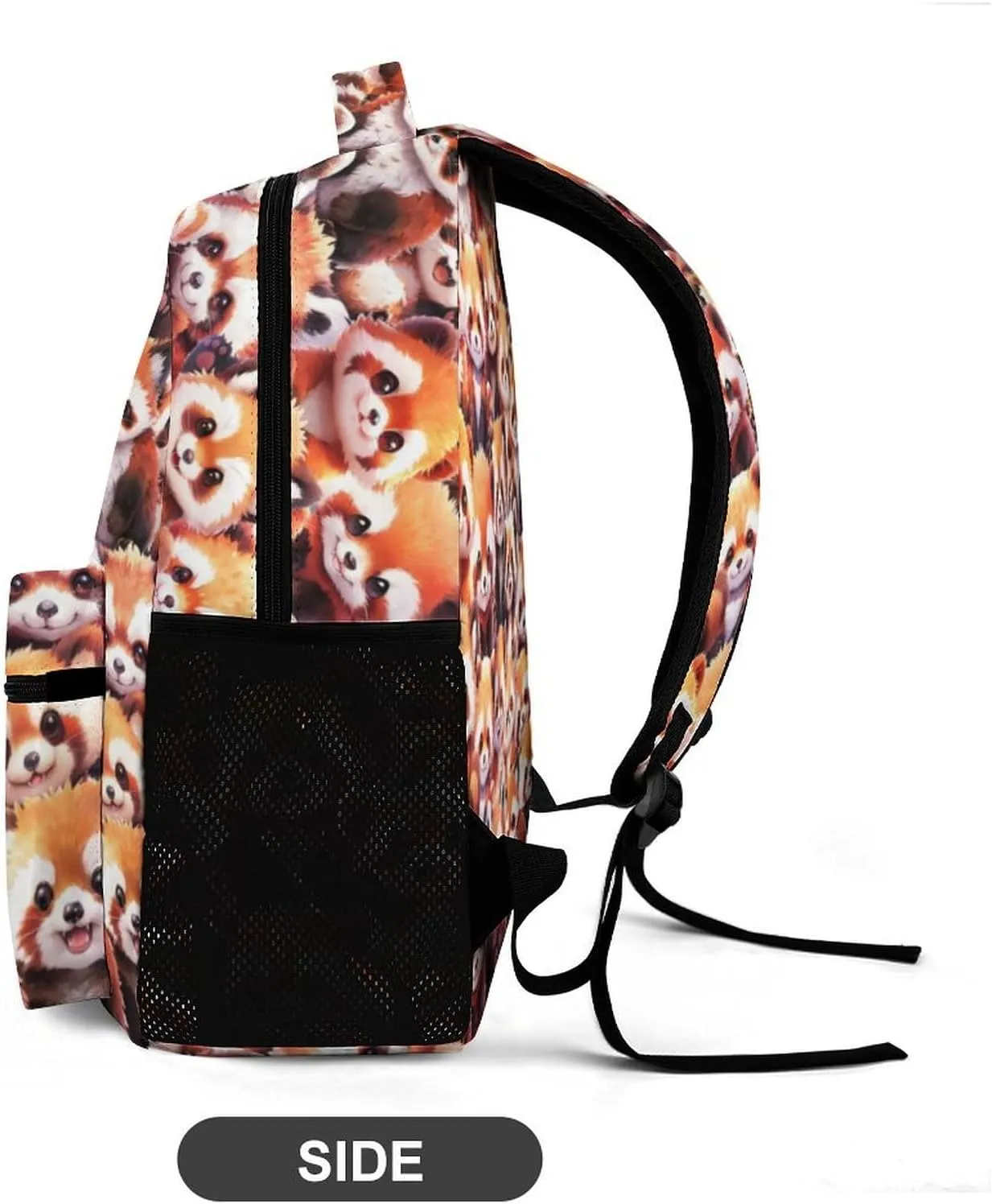 Red Panda School Backpack for Kids Girls Boys, 16 Inch Cute Red Pandas Themed Bookbag, Personalized School Backpack for Students Children, Lightweight, Large Capacity