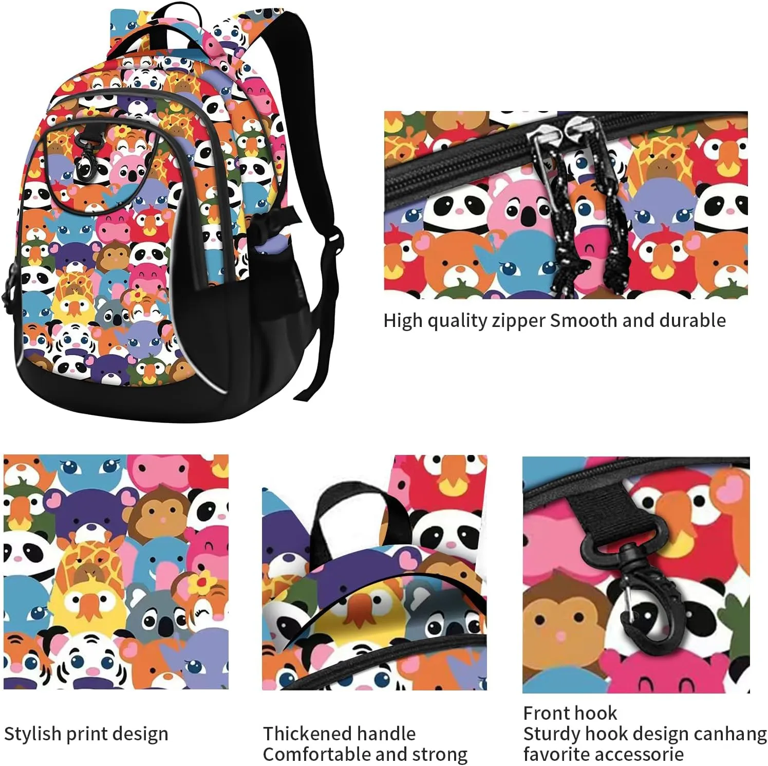 rickyh style School Backpack Travel Bag for Men & Women Lightweight College Back Pack with Laptop Compartmen (23DONGWU)
