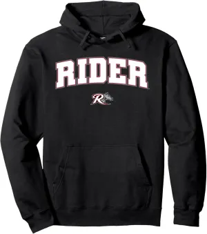 Rider University Broncs Arch Logo Pullover Hoodie