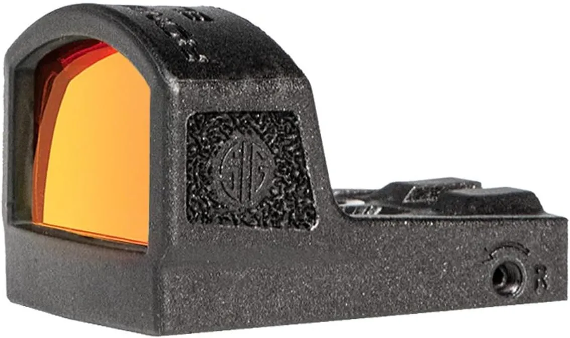 RomeoZero Elite 1x24mm Red Dot Shockproof Open Reflex Handgun Sight Compatible with Springfield Hellcat OSP, Glock G43X MOS & SIG Sauer P365 Optics-Ready Pistols