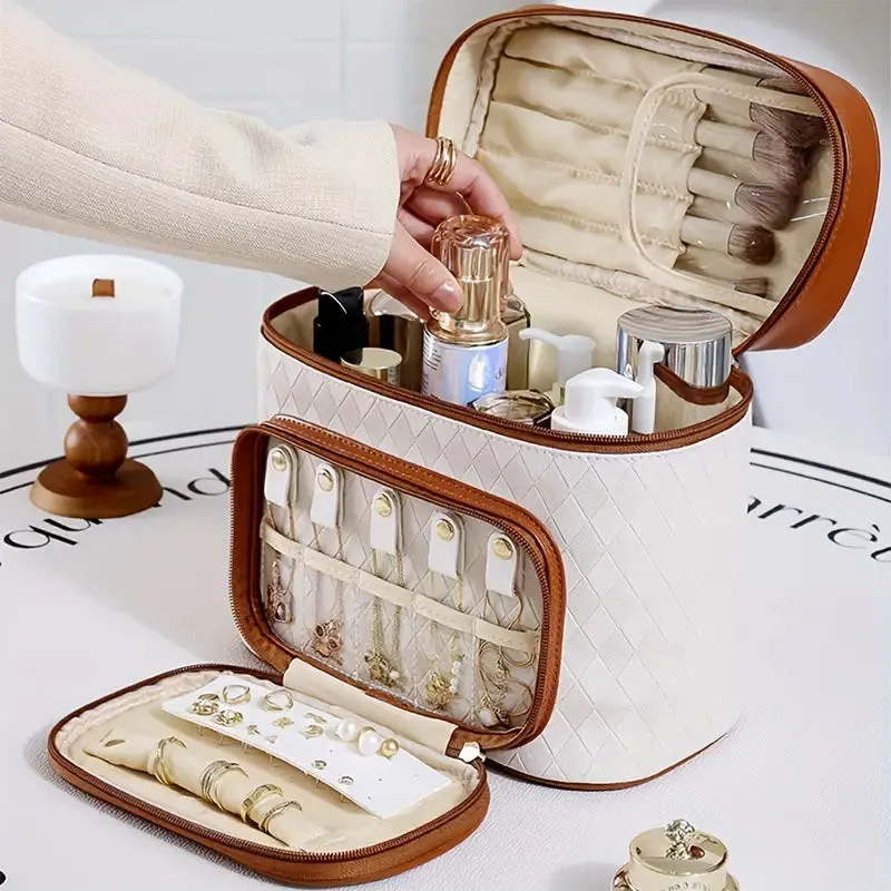 Rosalina | Stylish and Practical Well-Organized Travel Beauty Organizer