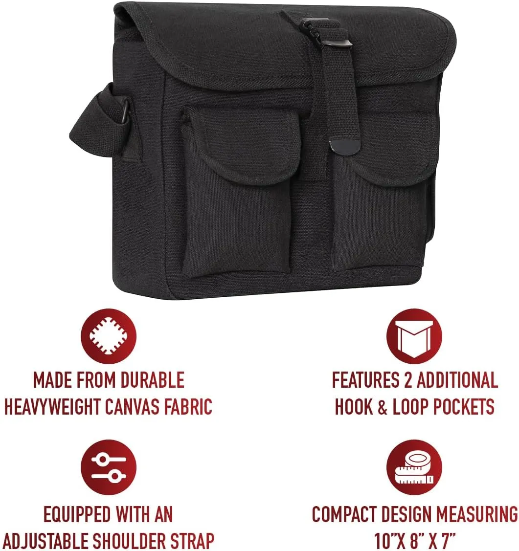 Rothco Canvas Ammo Crossbody Shoulder Bag