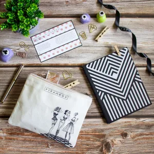 Rouge a Levres - Canvas Pouch
